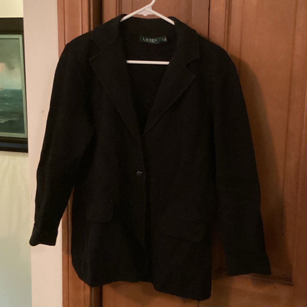 Lauren Ralph Lauren Classic Black Blazer